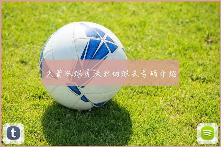 火箭队球员沃尔的球衣号码介绍